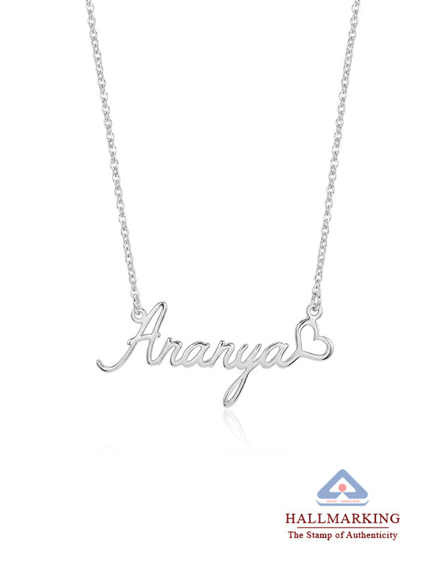 Personalised Name Pendant Necklace