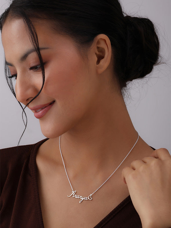 Personalised Name Pendant Necklace