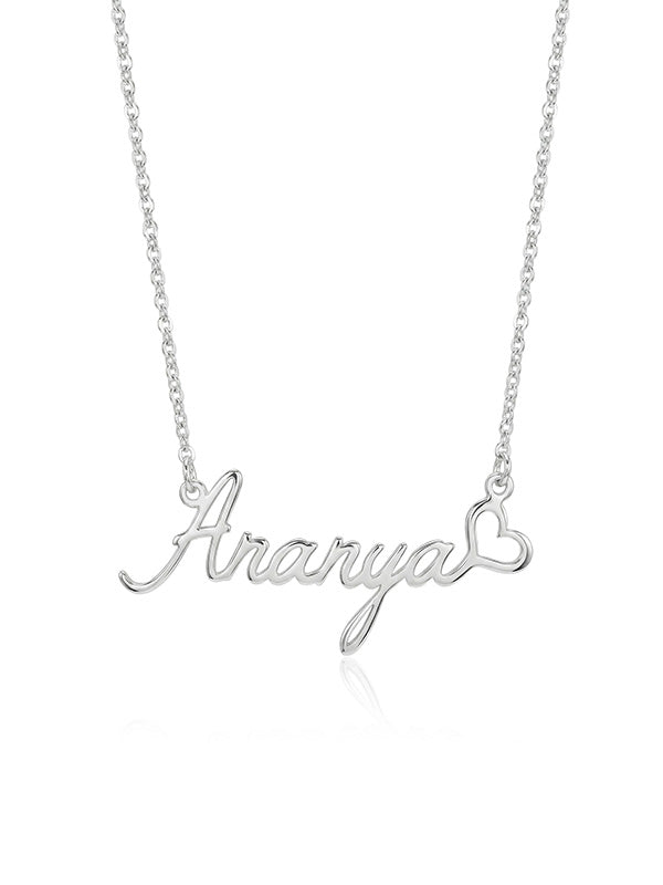 Personalised Name Pendant Necklace
