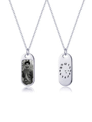 Men?? Silver Pendant Necklace