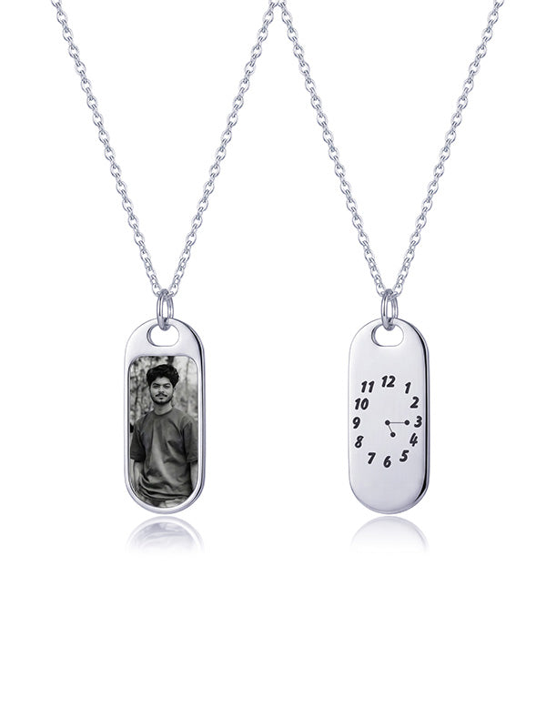 Men’s Silver Pendant Necklace