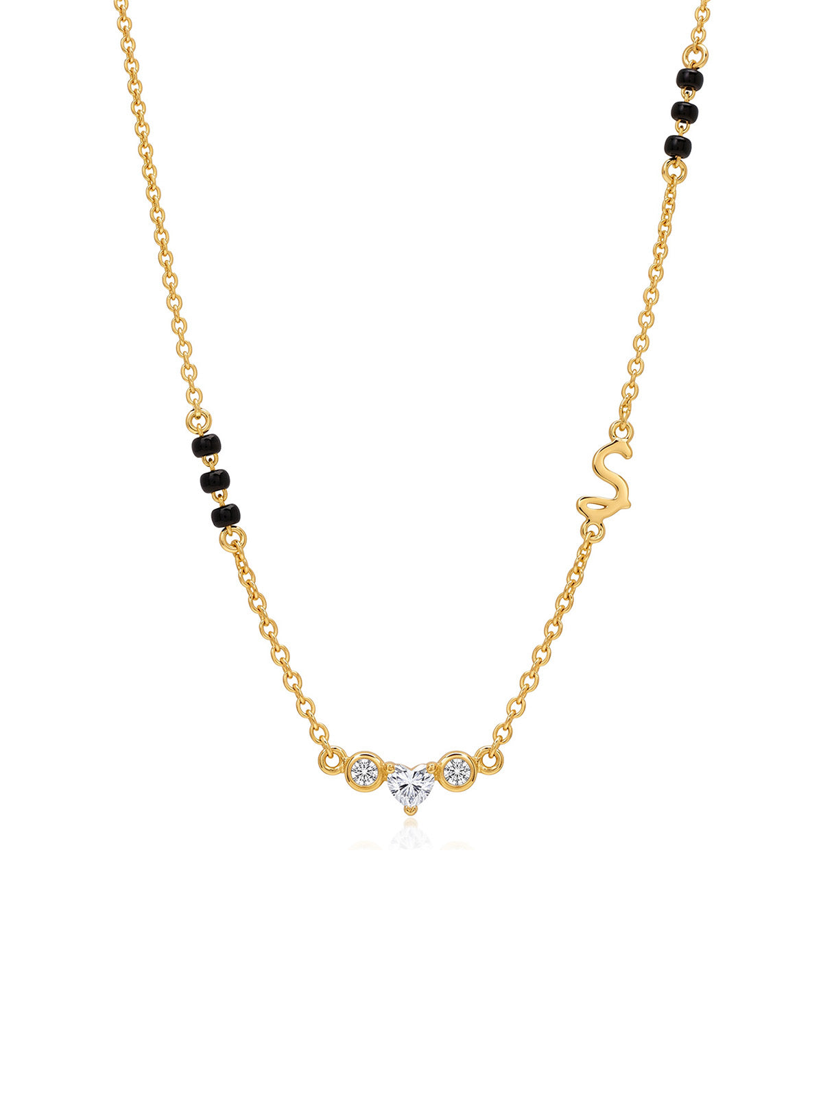 Personalised Flash Gold Mangalsutra