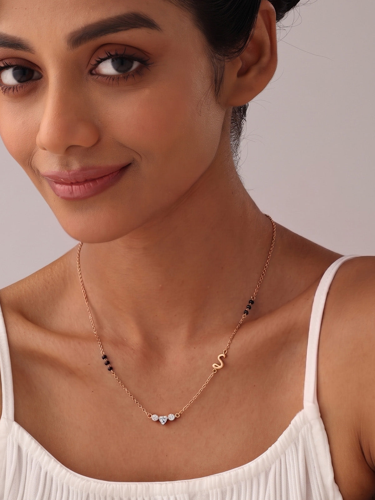 Personalised Rose Gold Mangalsutra