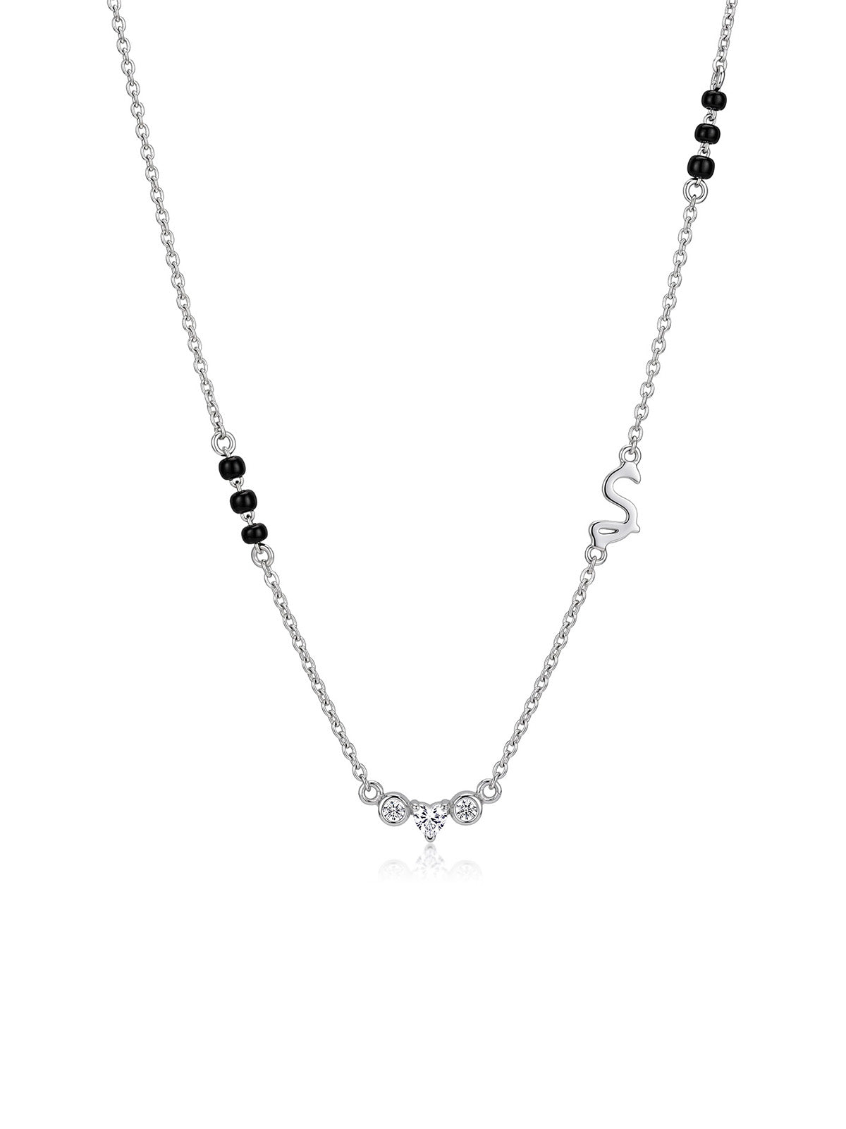 Silver Personalised Mangalsutra