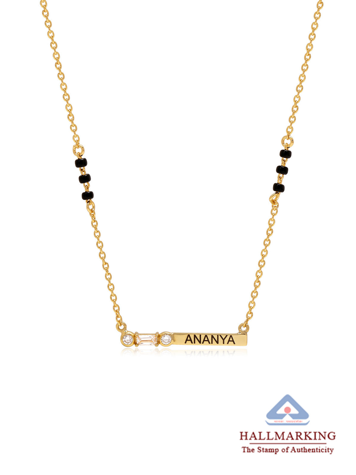 Personalised Flash Gold Mangalsutra