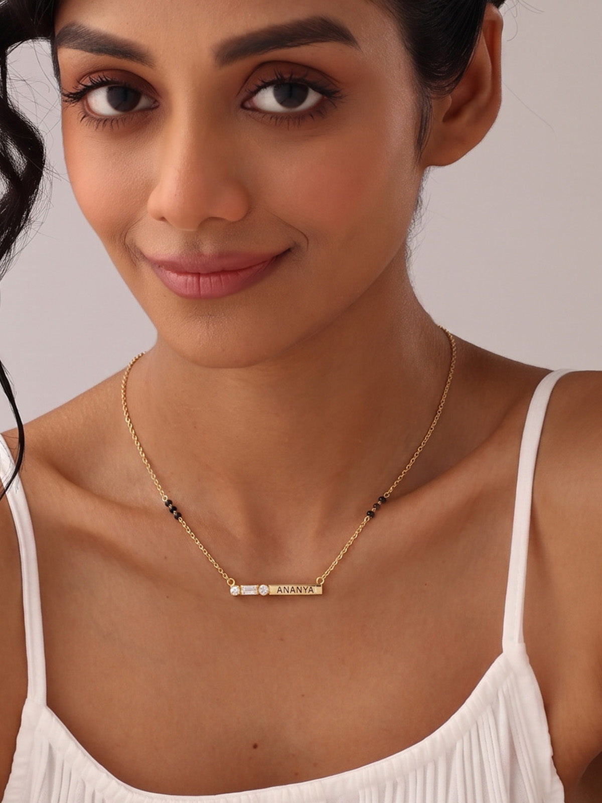Personalised Flash Gold Mangalsutra