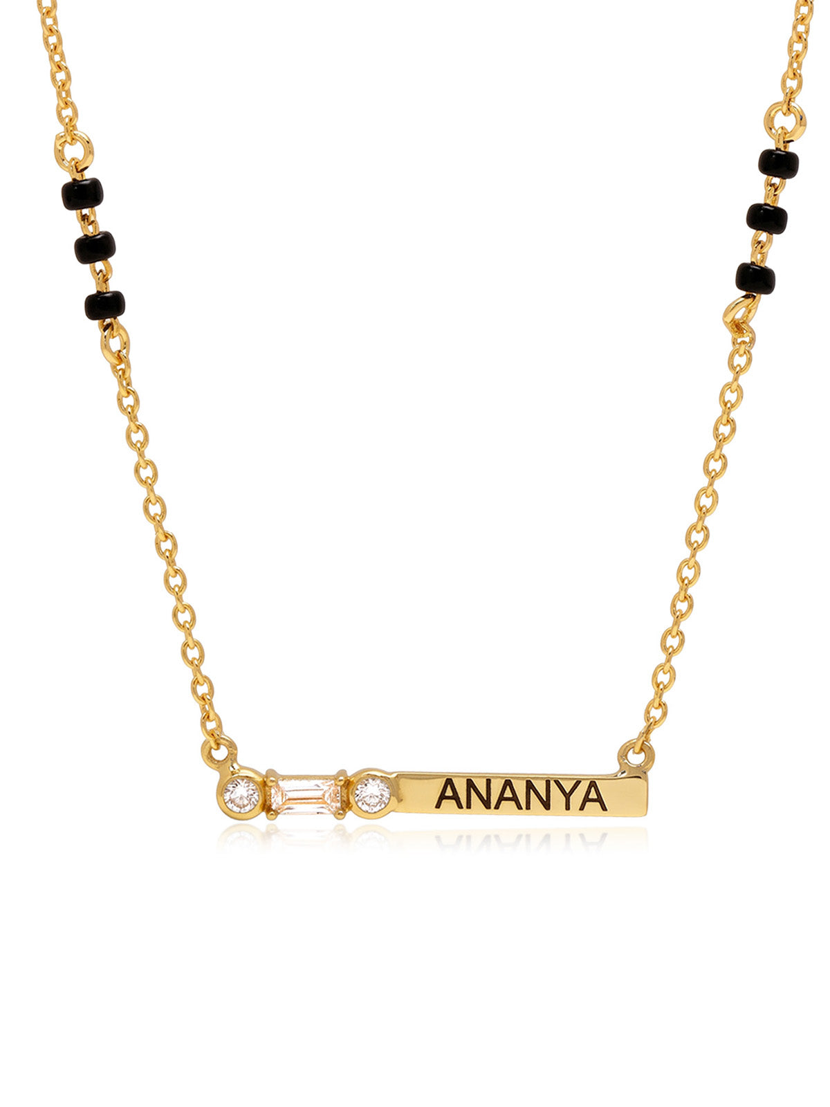 Personalised Flash Gold Mangalsutra
