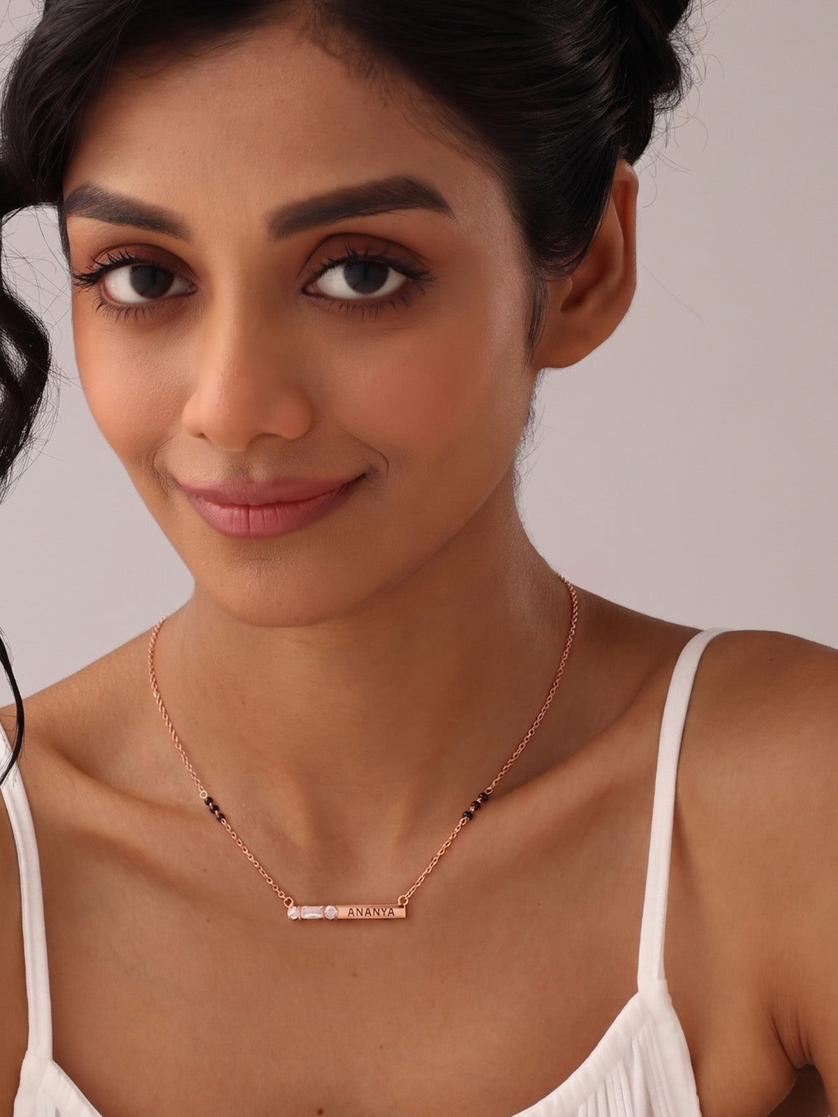 Personalised Rose Gold Mangalsutra