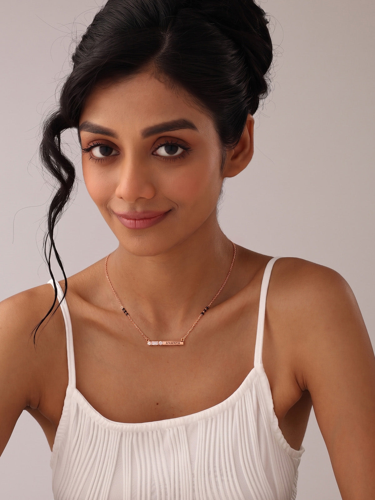 Personalised Rose Gold Mangalsutra