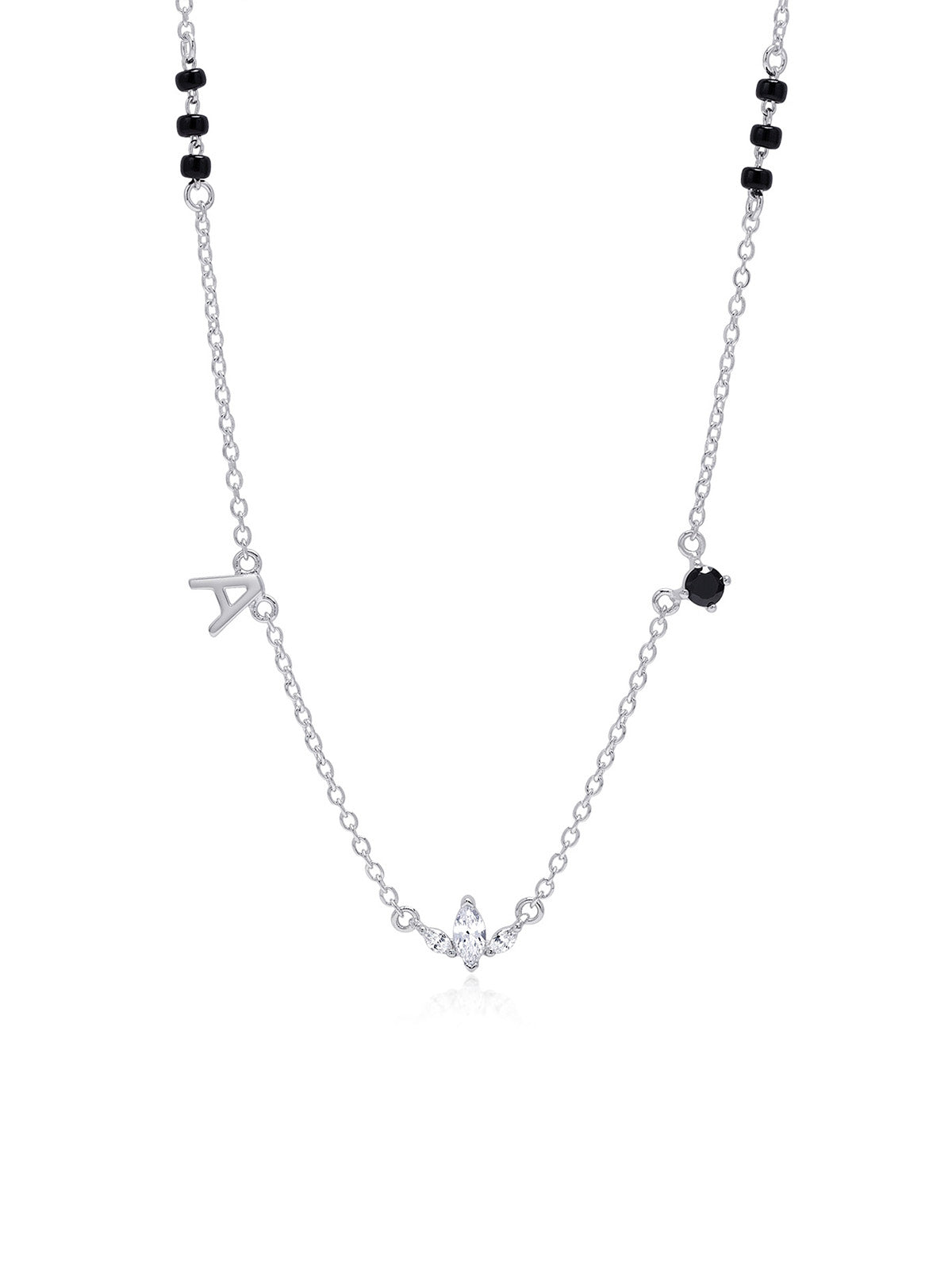 Personalised Silver Mangalsutra