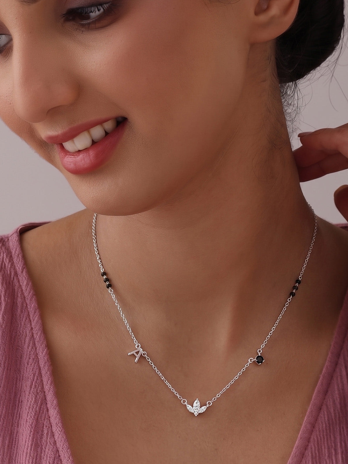 Personalised Silver Mangalsutra
