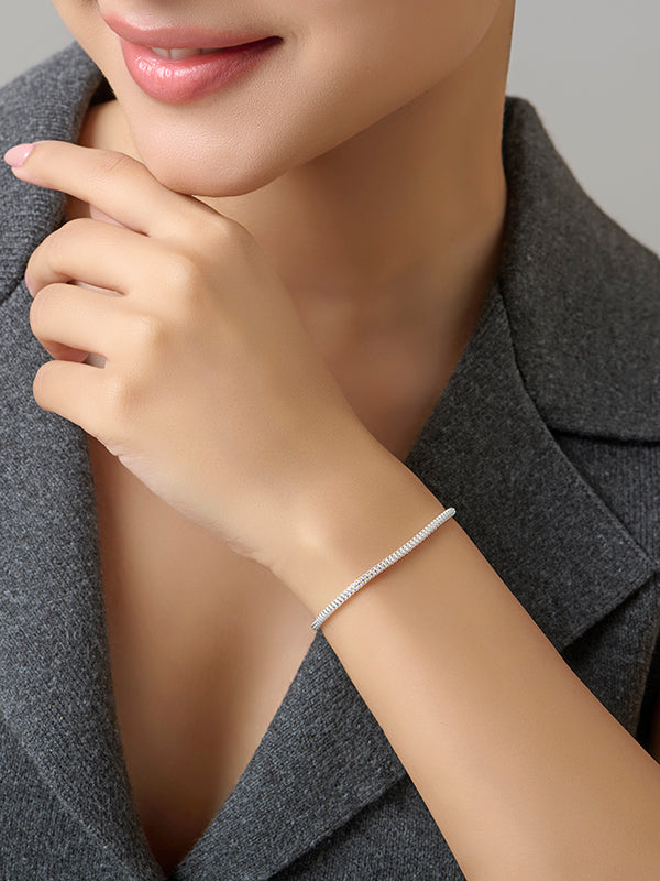 Fancy Link Friendship Slider Bracelet