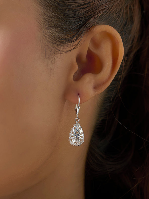 Filigree Infinity Celtic Knot Earrings