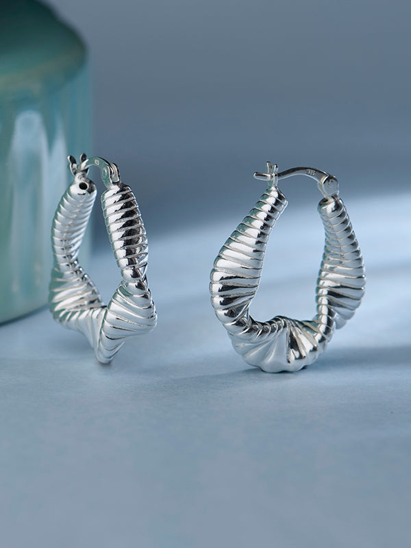 Vanya Ripple Hoops