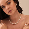 925 Sterling Silver Pearl Necklace for Women