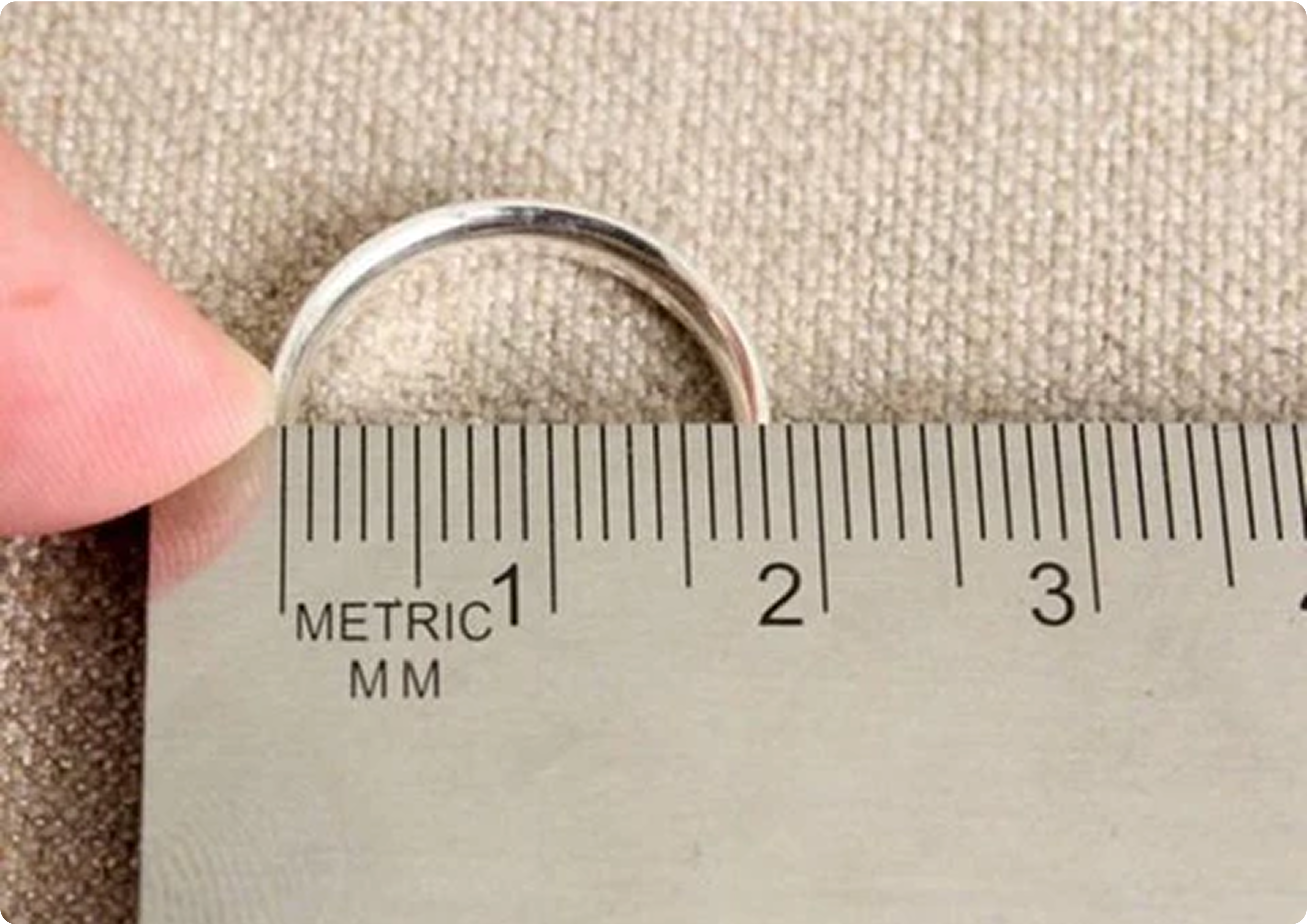 MEASURE AN EXISITNG RING