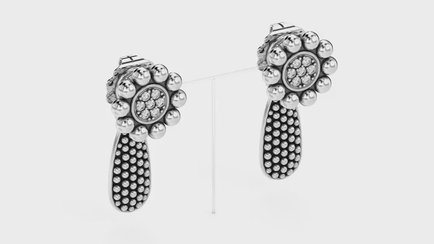 Load video: Antique Drop Earrings