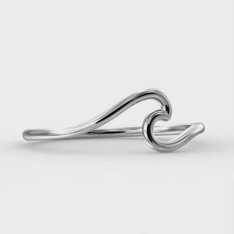 Load video: Silver Stack Ring