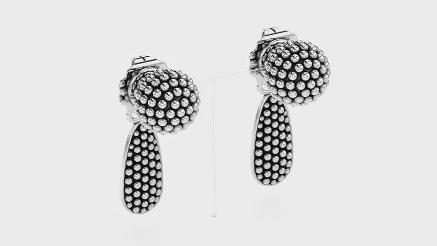 Load video: Antique Drop Earrings