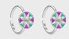 925 Sterling Silver Enamel Toe Ring for Women (925 Purity)