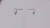 925 Sterling Silver Enamel Hoop Earrings for Women and Girls