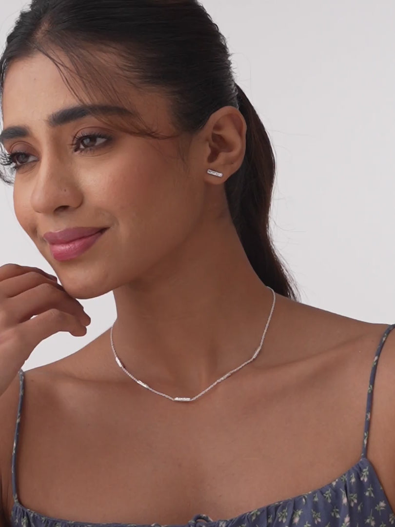 Load video: Zivah Balanced Choker Necklace for Women