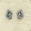 925 Sterling Silver Designer Peacock Cz Stud Earrings for Women and Girls