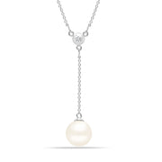 Silver Lariat Necklace