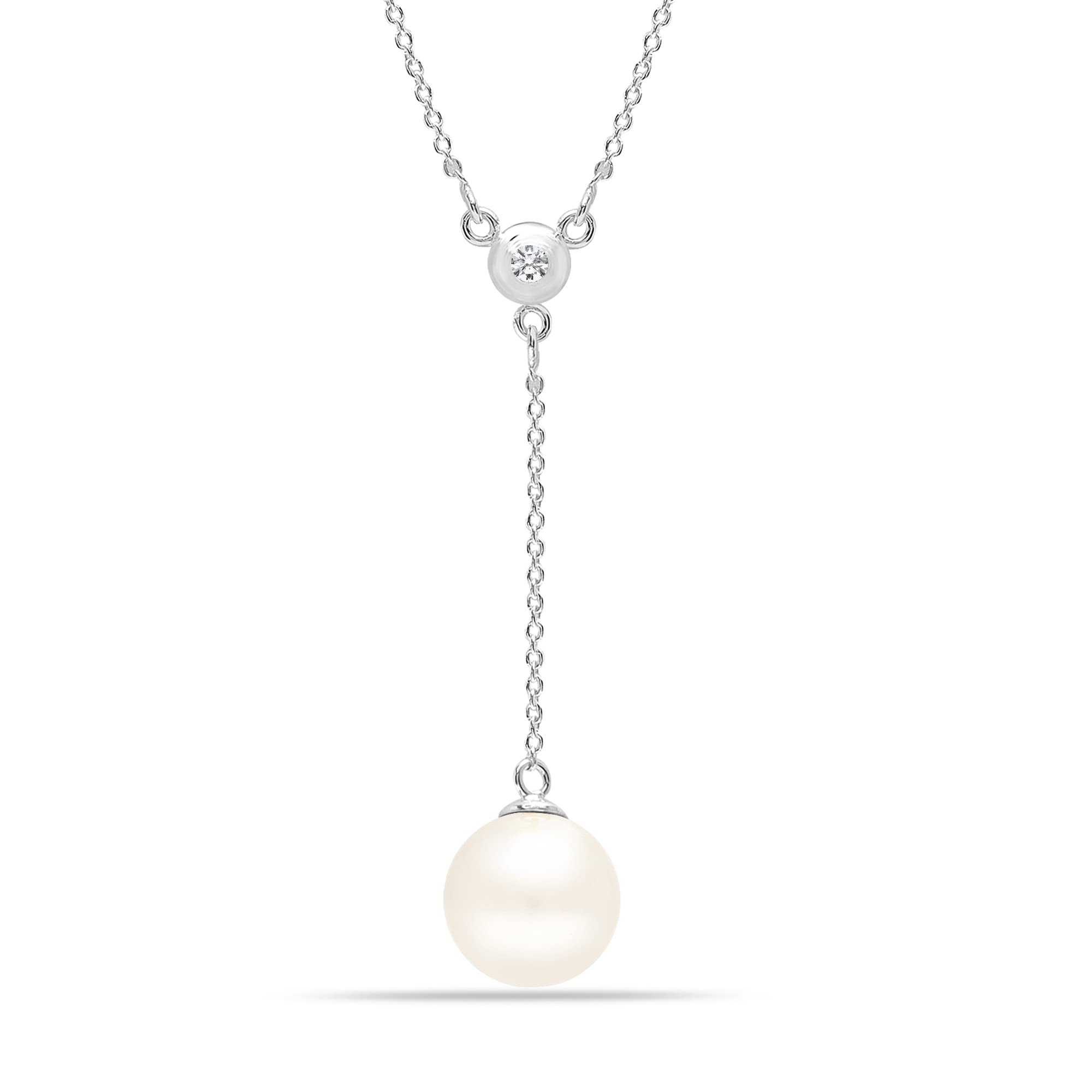 Silver Lariat Necklace