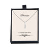 925 Sterling Silver Dimensional Love 3D Bar Necklace Pendant for Teen Women