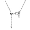 925 Sterling Silver Italian Singapore-Chain Necklace for Women