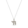 925 Sterling Silver Chai Jewish Pendant with Chain for Women
