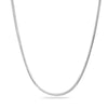 925 Sterling Silver Italian Adjustable Snake Chain Necklace for Women 24 Inches