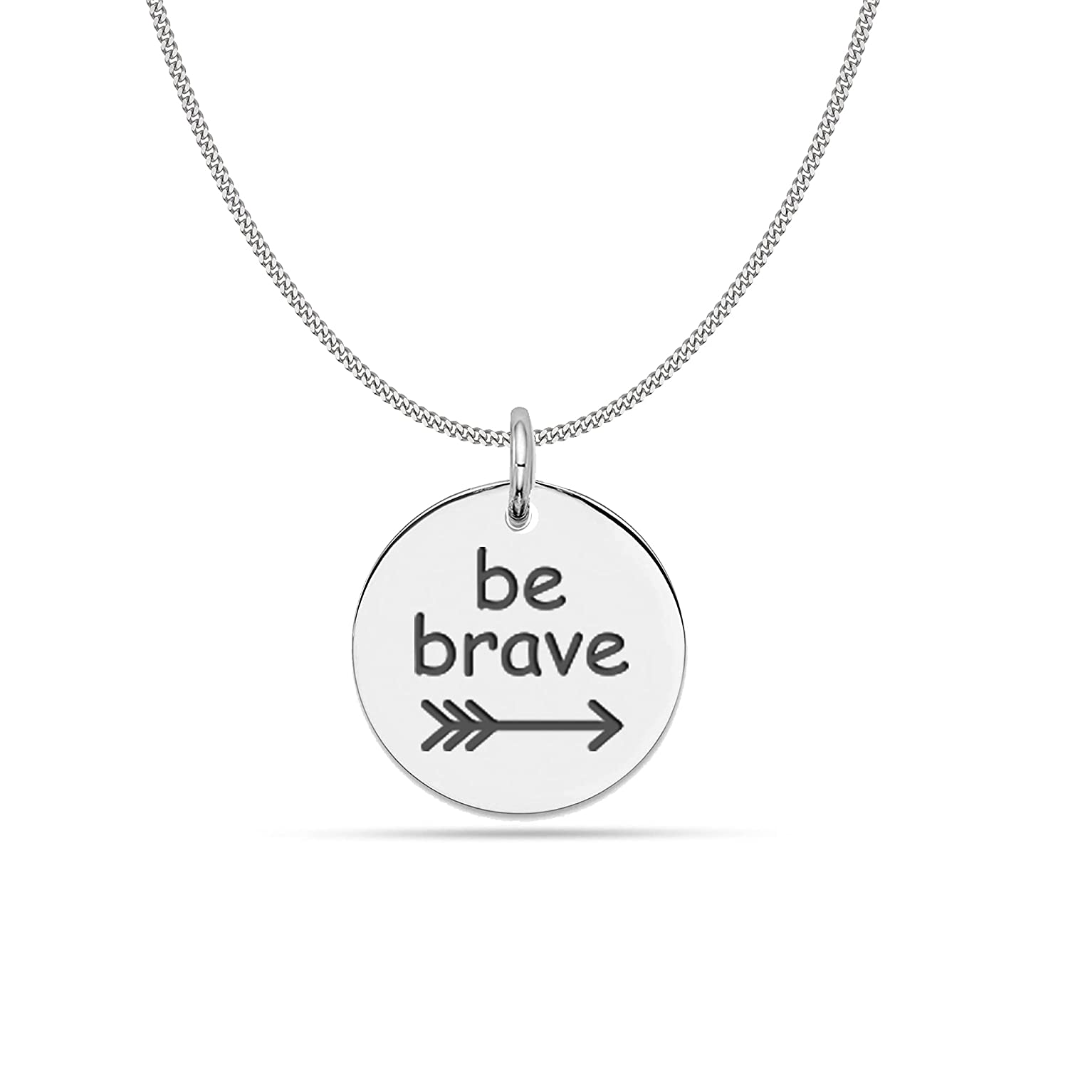 Dual Tone Charm Necklace