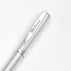 Personalised Customised 990 Silver Diamond-Cut Classy Ballpoint Pen Gift for Business Office Students Teachers