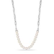 Silver Contemporary Necklace