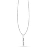 925 Sterling Silver Hakuna Matata Dimensional 3D Bar Necklace for Women & Girls