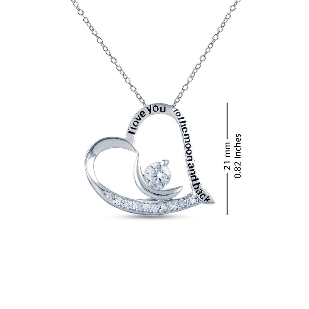 925 Sterling Silver Jewelry Inspiration Engraved Cable Chain Pendant Necklace for women