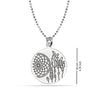 925 Sterling Silver Dreamcatcher my Mantra Necklace for Women Girls