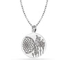 925 Sterling Silver Dreamcatcher my Mantra Necklace for Women Girls