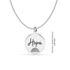925 Sterling Silver Hope Charity NHS Charities Together Necklace for Women Girls