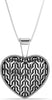 925 Sterling Silver Heart Pendant Necklace for Women Teen Girl