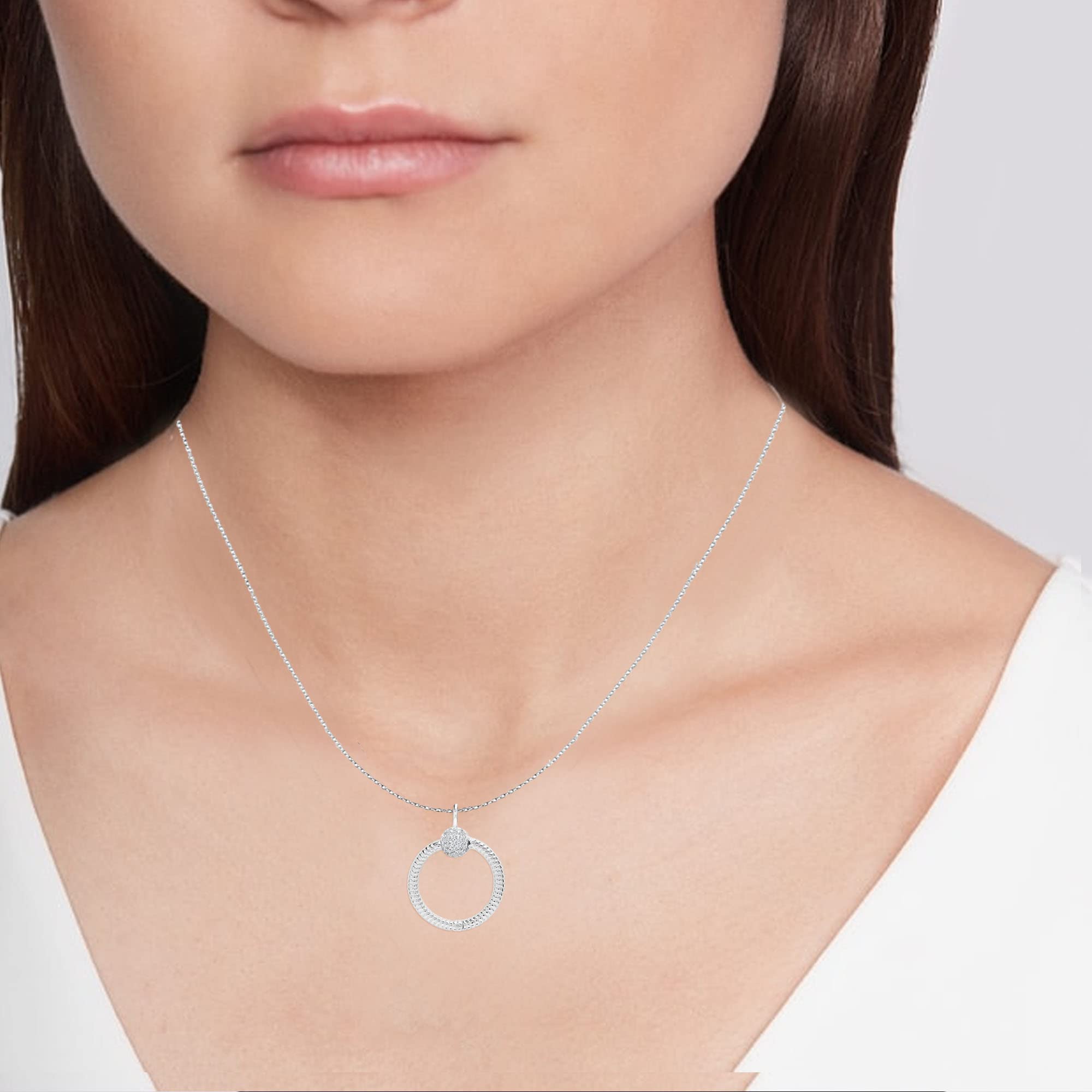 BRAND NEW* Pandora Sparkling All-seeing Eye Charm Necklace Set NAMPS0204 |  eBay
