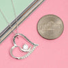 925 Sterling Silver Jewelry Inspiration Engraved Cable Chain Pendant Necklace for women