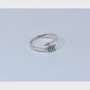 925 Sterling Silver Arrow Adjustable Toe Ring for Women