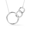 925 Sterling Silver Circle of Life Chain Necklace for Women Teen