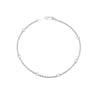 925 Sterling Silver Venetian Chain Beach Anklets for Women