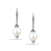 925 Sterling Silver Drop Dangle Cavier Pearl Earring for Teen and Women