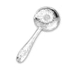 Silver Style Fine Silver Floral Design Rattle for Baby Gift 