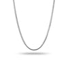 LeCalla Links 925 Sterling Silver 20 Inches Italian Snake Chain Necklace for Women's 